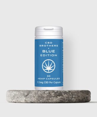 CBD Brothers Blue Edition CBD Capsules – Sativa 12.5mg