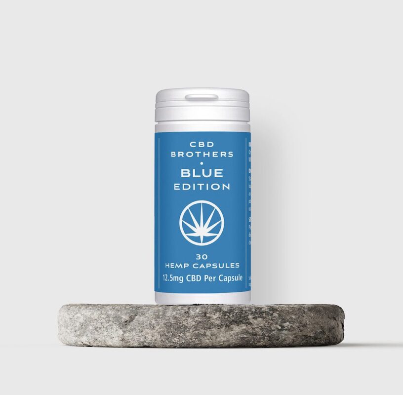 CBD Brothers Blue Edition CBD Capsules – Sativa 12.5mg