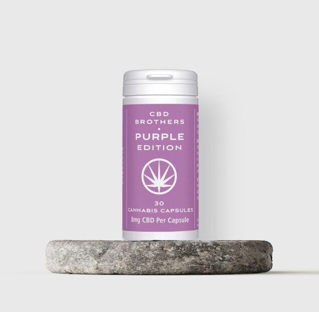CBD Brothers purple edition CBD capsules