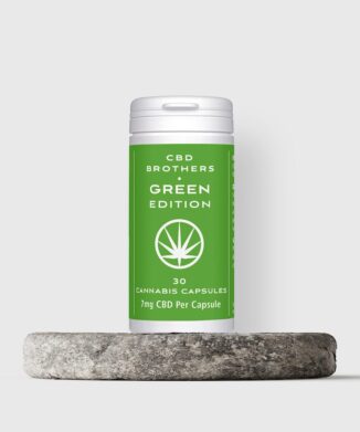 CBD Brothers Green Edition CBD Oil Capsules 7mg Sativa