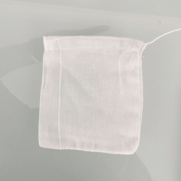 Cotton Muslin Drawstring CBD Tea Bag