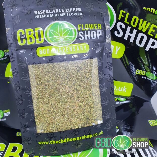 Packet of Shake cbd hemp flower