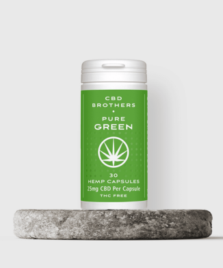 CBD Brothers Pure Green CBD Capsules – Sativa