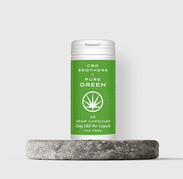 CBD Brothers Pure Green CBD Capsules – Sativa