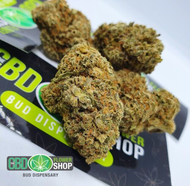Selection of The CBD Flower Shop CBD Flowers