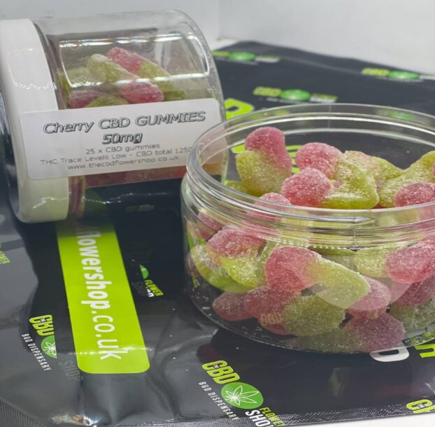 CBD Cherry Gummies | 50mg CBD per Gummy - Image 3