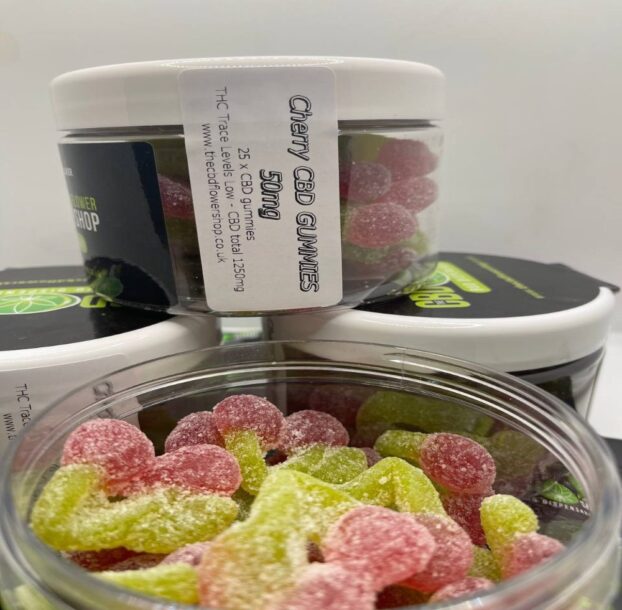 CBD Cherry Gummies | 50mg CBD per Gummy - Image 4
