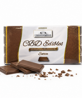 Belgian CBD Milk Chocolate Bar 100g - Sativa