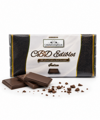 Belgian CBD Dark Chocolate Bar 100g - Indica
