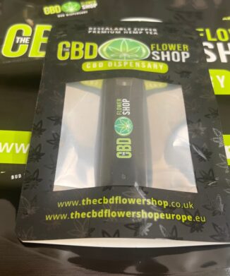 CBD Disposable Vape in packaging