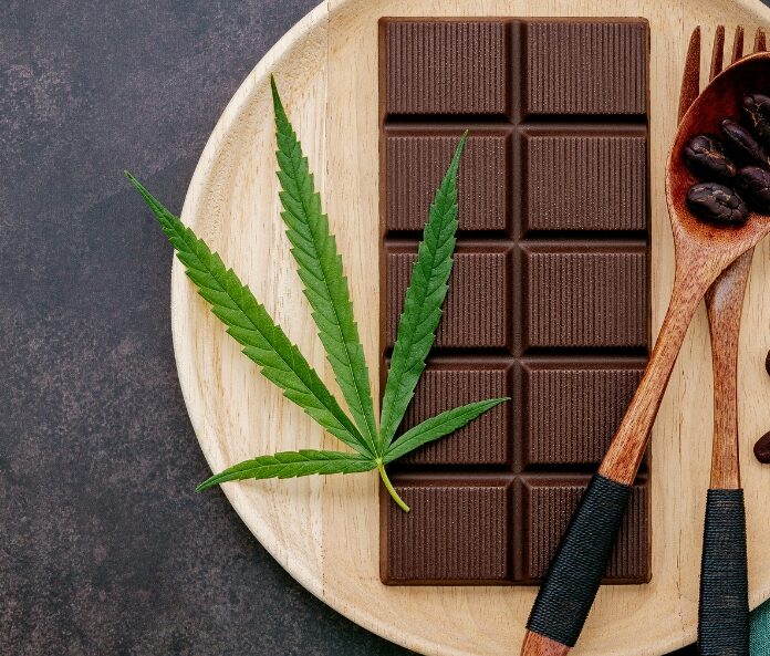 CBD chocolate bar