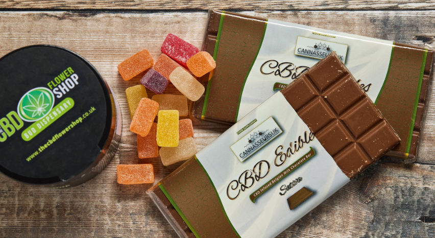 CBD chocolate and gummies