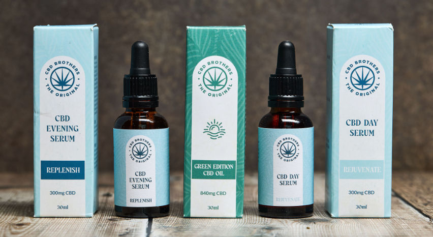 CBD skincare serums