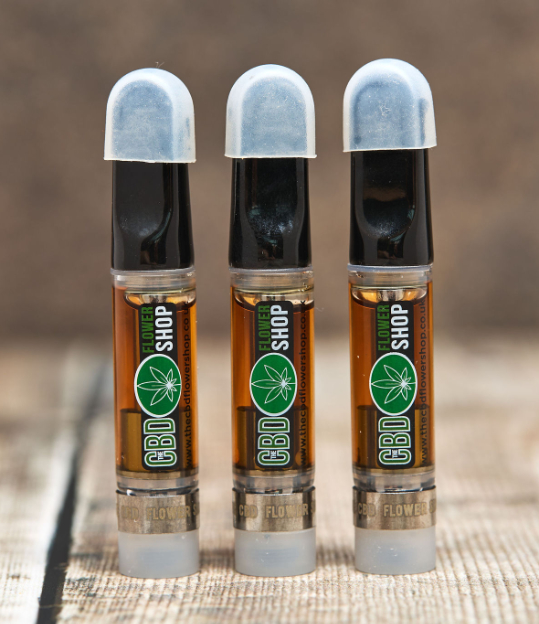 3 CBD vape cartridges