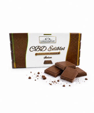 Belgian CBD Milk Chocolate Bar 100g - Indica
