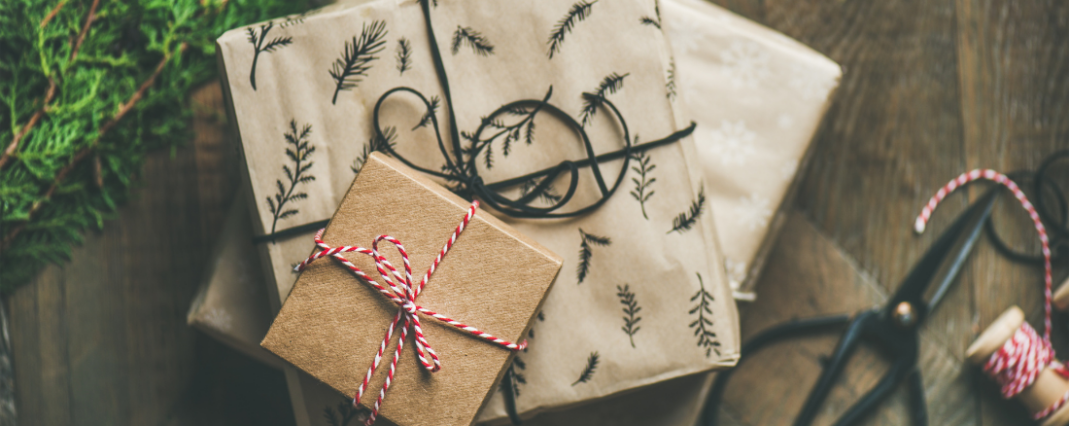 Pile of Christmas presents