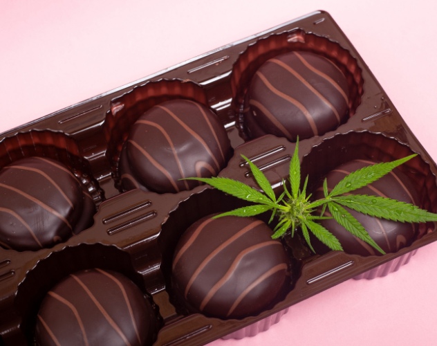 tray of chocolates