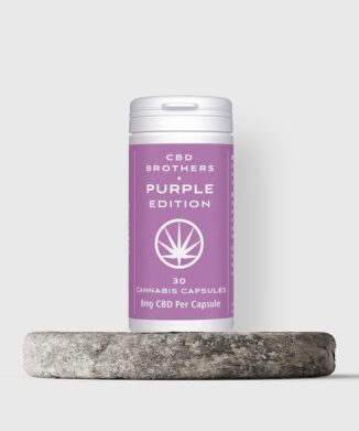 CBD Brothers Purple Edition Vegan CBD oil Capsules - Hybrid