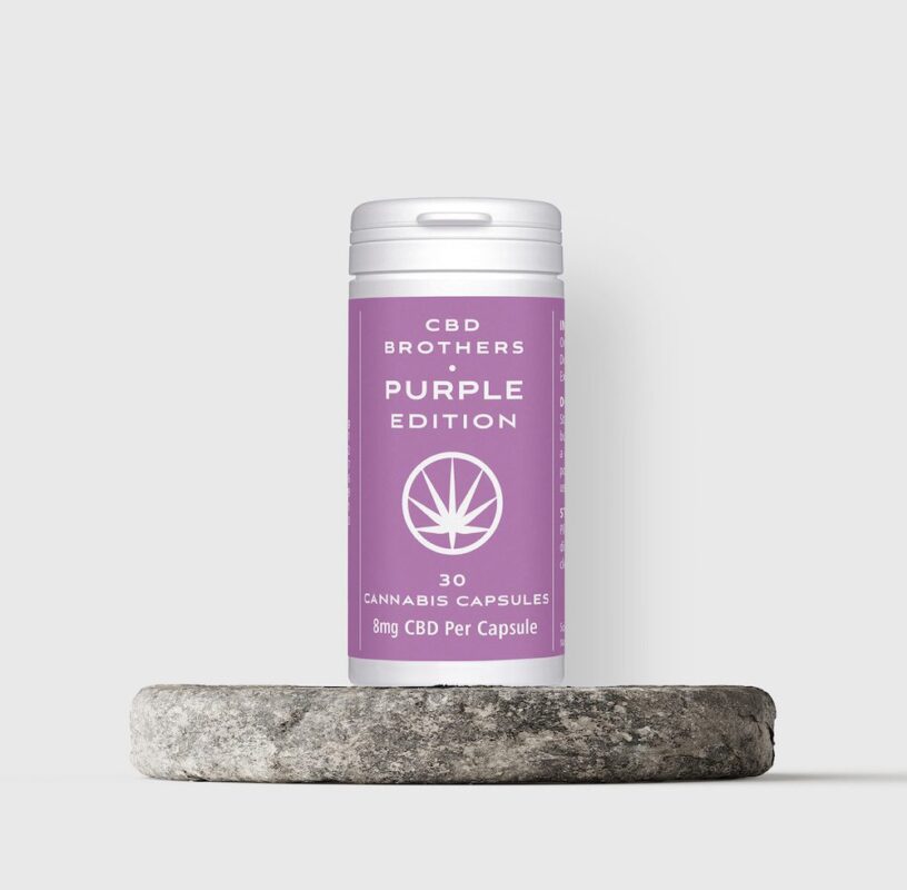 CBD Brothers Purple Edition Vegan Capsules - Hybrid