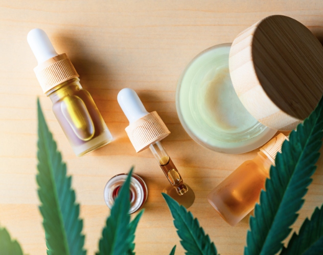 CBD Face serums and moisturisers