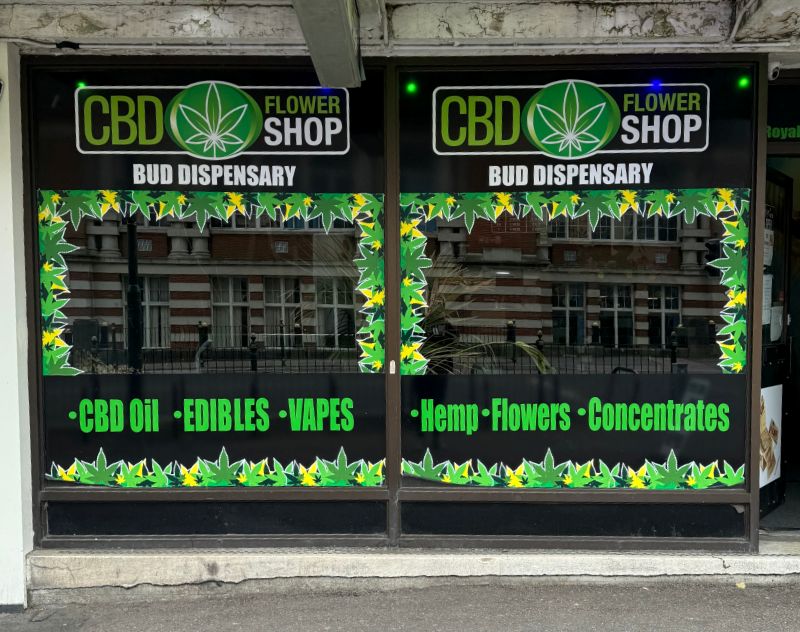 CBD Flower Shop Bournemouth storefront