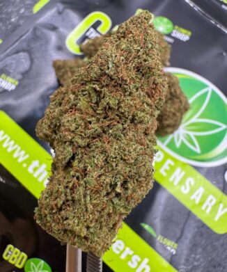 papaya punch CBD flower bud