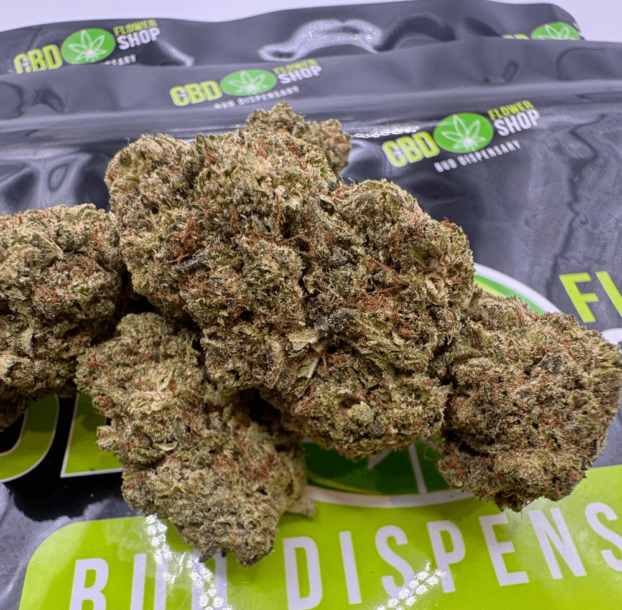 Large Sour Diesel CBD flower bud ideal for tea infusion