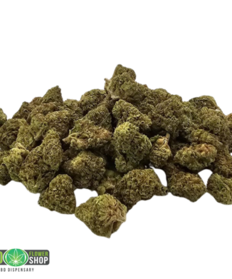 CBD Micro Nuggies small-bud CBD tea flower available in Gelato, Strawberry and Jet Fuel flavour varieties from The CBD Flower Shop.