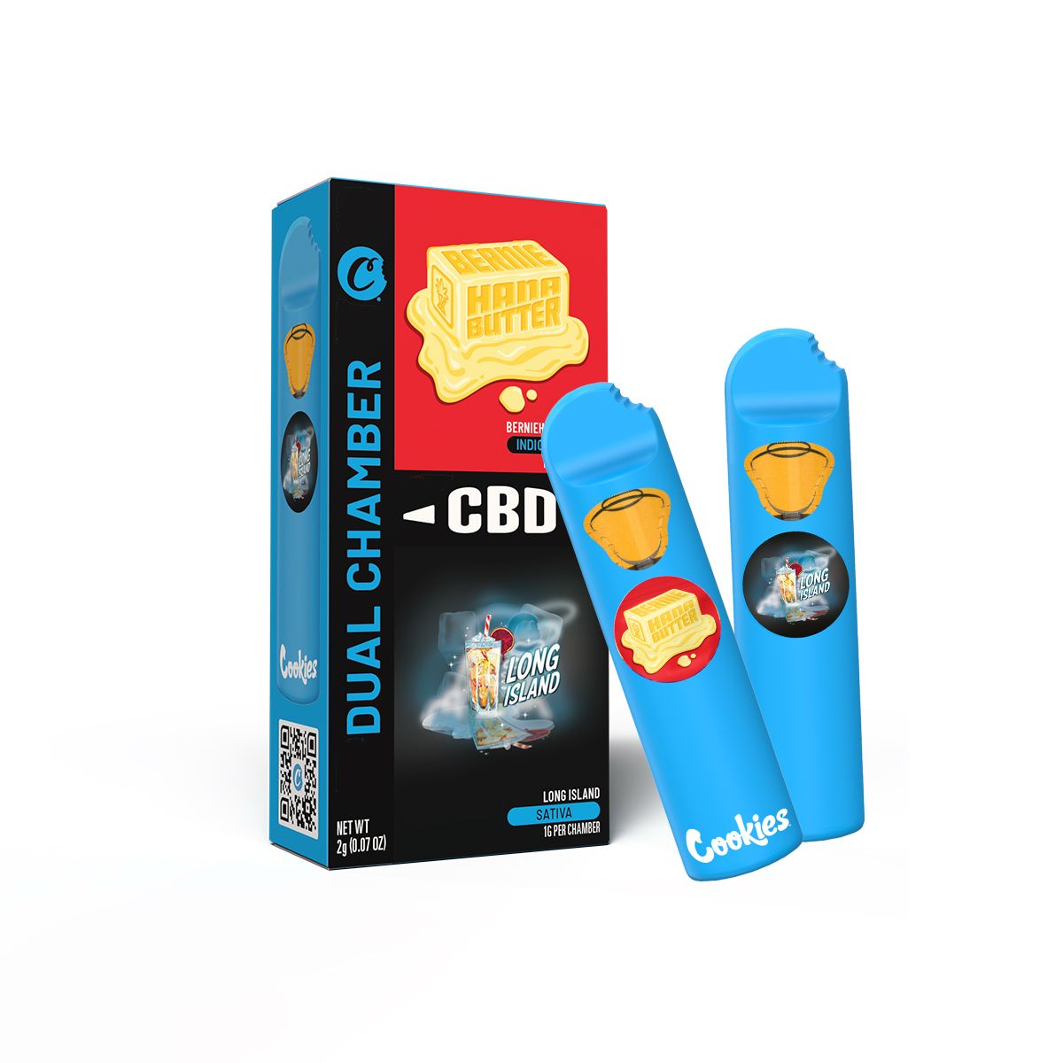 Cookies CBD Dual Chamber Vape – Berniehanna Butter & Long Island