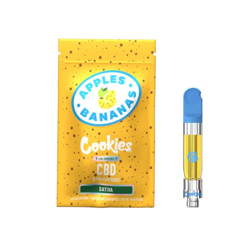 Cookies CBD 1ml Cartridge – Apples & Bananas
