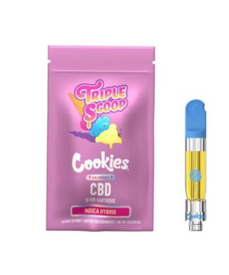 Cookies CBD 1ml Cartridge – Triple Scoop