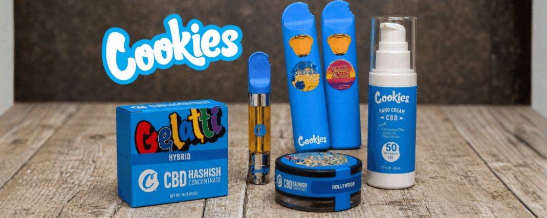 cookies cbd product range
