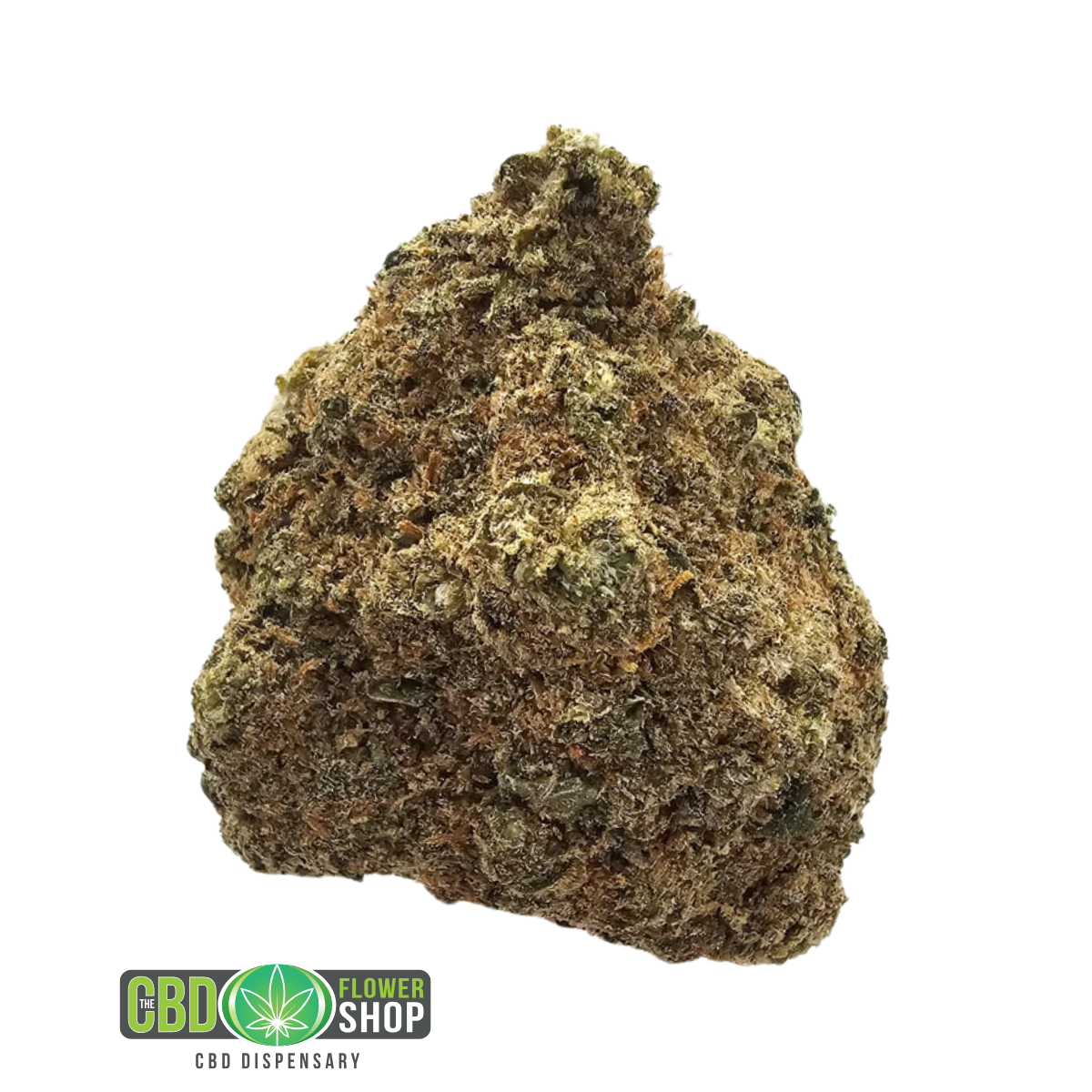 Platinum Gas Limited Edition indoor CBD tea flower with dense green flowers and heavy frosted trichome coverage from The CBD Flower Shop.