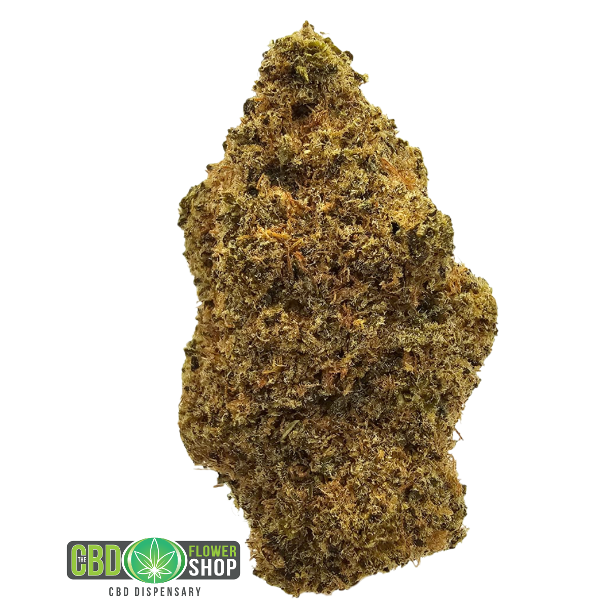 After Eight Limited Edition indoor CBD tea flower with dense frosted green flowers and prominent trichome coverage from The CBD Flower Shop.