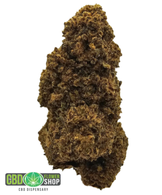 Tropical Tonic greenhouse CBD tea flower from The CBD Flower Shop, a whole hemp flower variety with a sweet pineapple, ripe tropical fruit and lightly herbal aromatic profile.