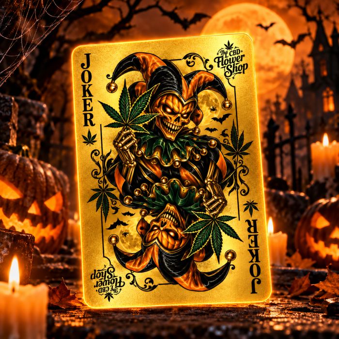 house of halloween joker card